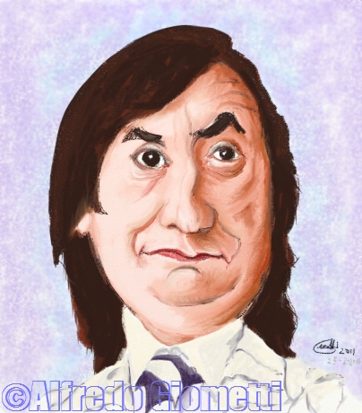 Antonio Albanese ( Cetto La Qualunque ) caricatura caricature portrait