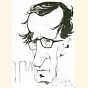 Caricatura di Woody Allen (Woody Allen caricature) - clicca per ingrandire