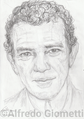 Antonio Banderas caricatura caricature portrait