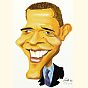 Caricatura di Barack Obama - clicca per ingrandire
