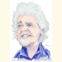 Caricatura di Beppe Grillo - clicca per ingrandire