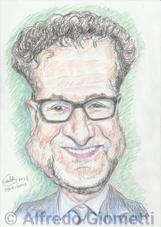 Fabio Fazio caricatura caricature