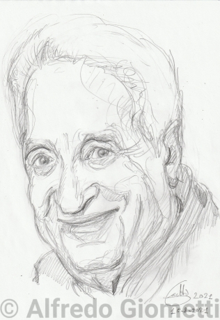 Gianfranco D'Angelo caricatura caricature portrait