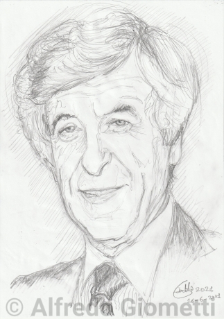 Gianni Rivera caricatura caricature portrait