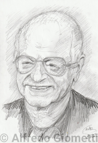 Gino Paoli caricatura caricature portrait