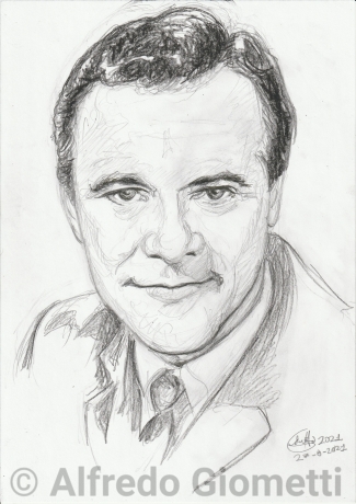 Jack Lemmon ritratto portrait