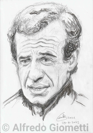 Jean-Paul Belmondo ritratto portrait