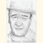 Ritratto di John Wayne - clicca per ingrandire