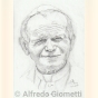 Ritratto Karol Wojtyla, papa Giovanni Paolo II - pope - clicca per ingrandire