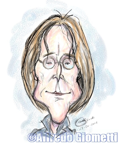 John Lennon caricatura caricature portrait