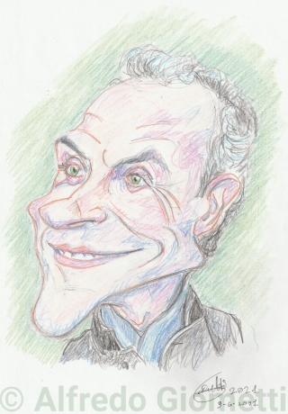 Marco Travaglio caricatura caricature