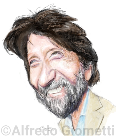 Massimo Cacciari caricatura caricature portrait