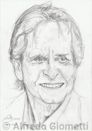 Michael Douglas ritratto caricature portrait