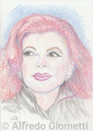 Milva ritratto portrait