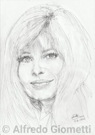 Monica Vitti ritratto portrait