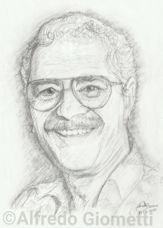 Nino Manfredi caricatura caricature portrait