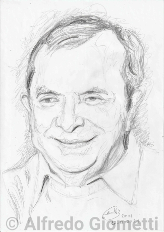 Paolo Panelli caricatura caricature portrait