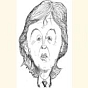 Caricatura di Paul McCartney - clicca per ingrandire