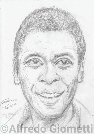 Pelé caricatura caricature portrait