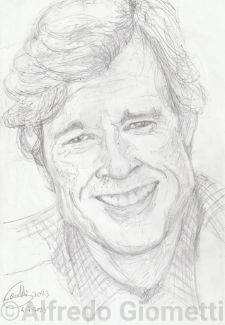 Robert Redford caricatura caricature portrait