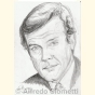 Ritratto di Roger Moore - clicca per ingrandire