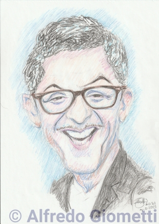 Fiorello caricatura caricature portrait