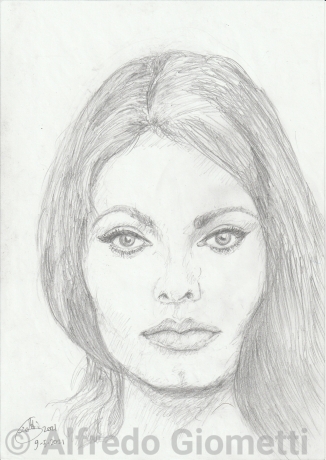 Sofia Loren ritratto portrait