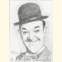 Ritratto di Stan Laurel - Stanlio - clicca per ingrandire