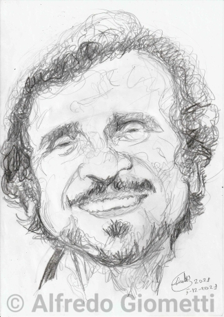 Tony Santagata caricatura caricature portrait
