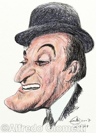 Totò caricatura caricature portrait