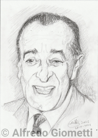 Totò caricatura caricature portrait