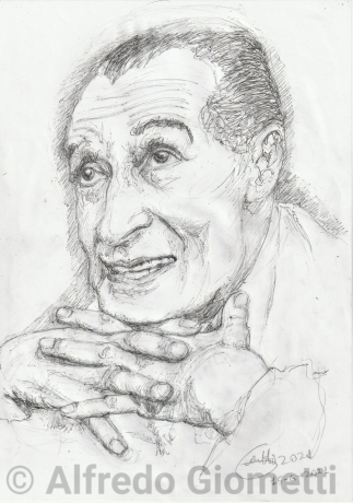 Totò caricatura caricature portrait