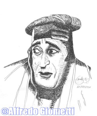 Totò caricatura caricature portrait