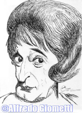 Totò caricatura caricature portrait