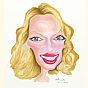 Caricatura di Uma Thurman - clicca per ingrandire