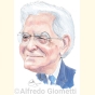 Caricatura di Sergio Mattarella - Alfredo Giometti - Human Made Art (No AI) - clicca per ingrandire