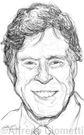 Robert Redford caricatura caricature portrait